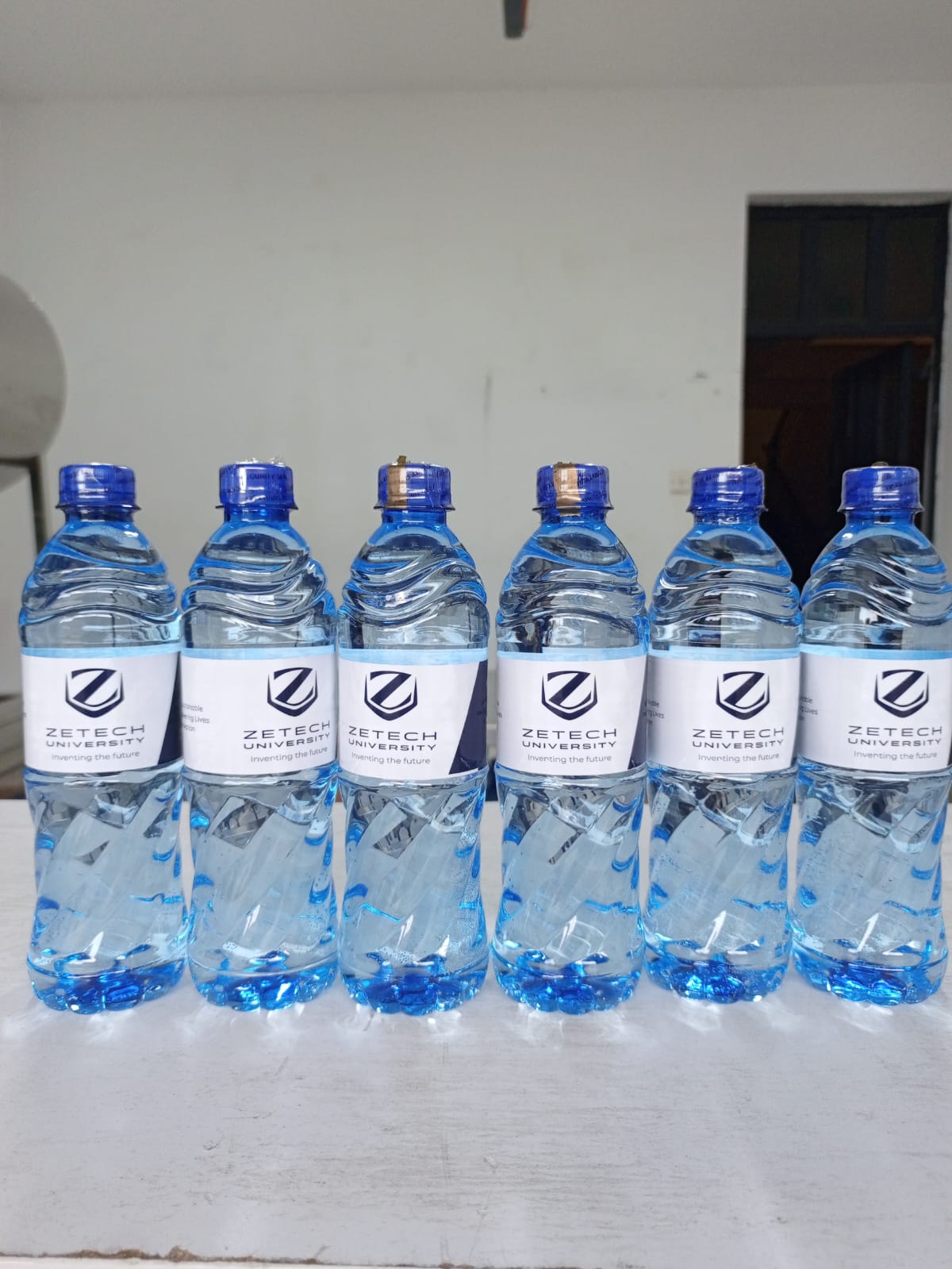 Premium branded water bottles for corporate events